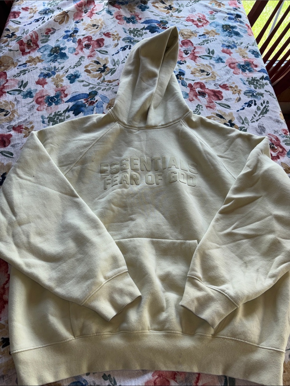 Fear of God Essentials Hoodie 'Canary'
